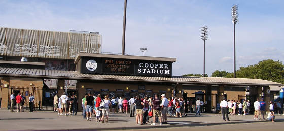 Cooper Stadium, Columbus, Ohio