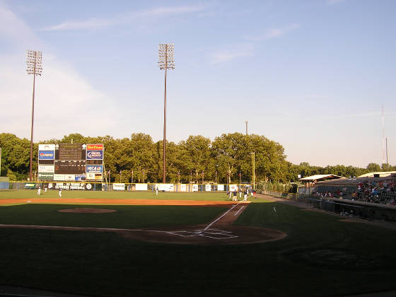 Looking towards RF at Cooper Stadium, Columbus